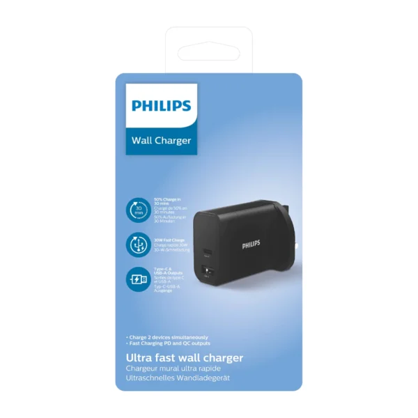 Philips 3‑pin 30W Wall Plug