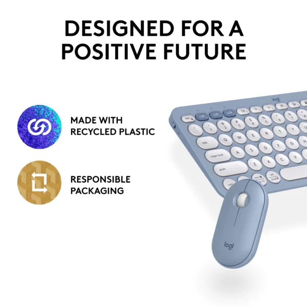 Logitech Pebble 2 Wireless Keyboard & Mouse Combo