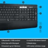 Logitech MK850 Multi‑Device Wireless Keyboard & Mouse Combo
